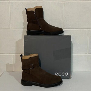 ECCO Metropole Amsterdam‎ Women's Leather Waterproof Boot EU38/US 7-7.5 Coffee